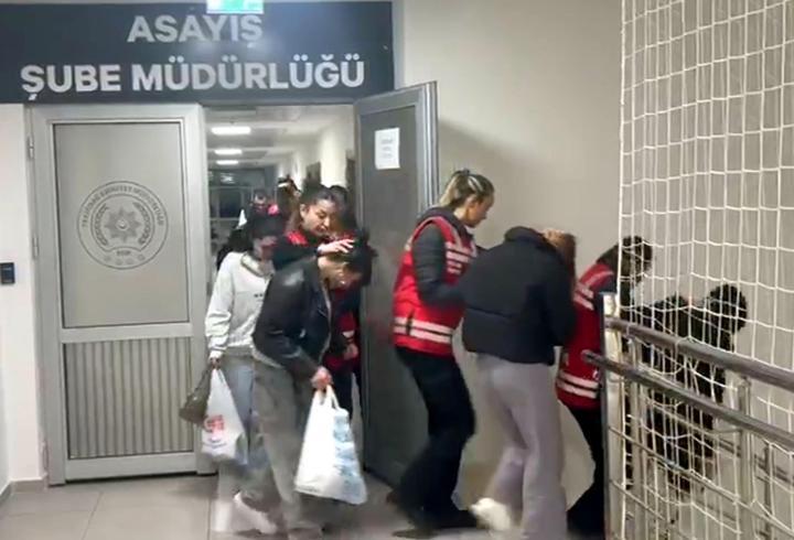 Tekirdağ'da 'fuhuş' operasyonu; 5 tutuklama