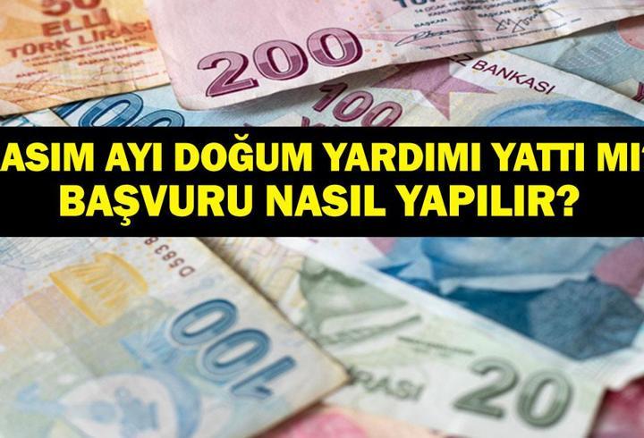 KASIM AYI DOĞUM YARDIMI 2025: Kasım Ayı 5000 TL Doğum Yardımı Yattı Mı? Doğum Parası Başvurusu Nasıl Yapılır, Nereden?