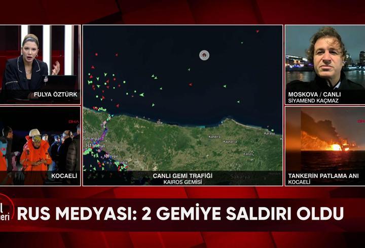 CNN TÜRK Moskova Temsilcisi Kaçmaz anlattı: "Rus medyası patlamayı Ukrayna mayınları ve dronlara bağladı"