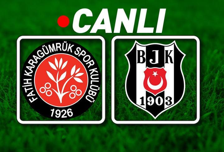 Beşiktaş, F. Karagümrük deplasmanında! Muhtemel 11'ler...