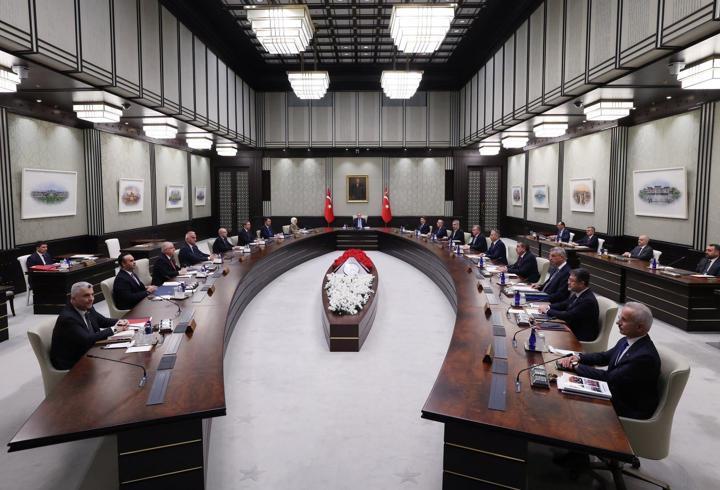 Cumhurbaşkanlığı Kabinesi toplandı