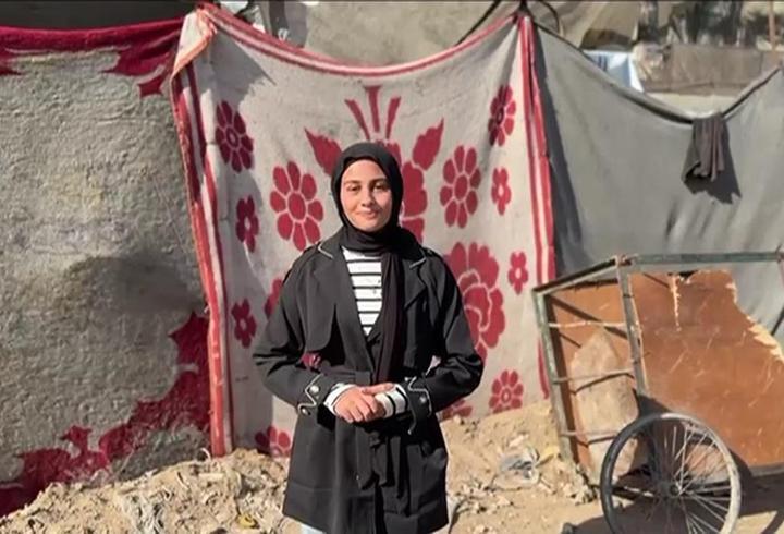 Gazze'den en sıcak görüntü CNN TÜRK'te