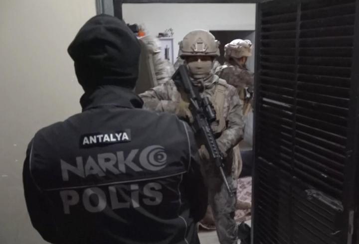 'Narkokapan Antalya' operasyonunda 455 tutuklama