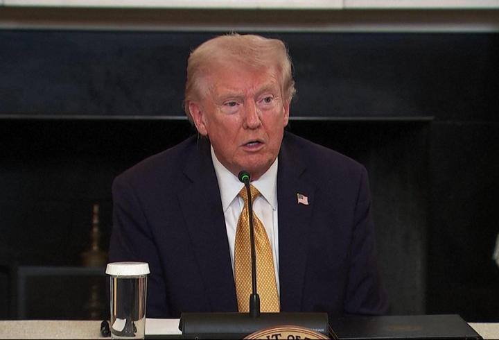 Beyaz Saray ABD Başkanı Trump’ın MR sonuçlarını paylaştı