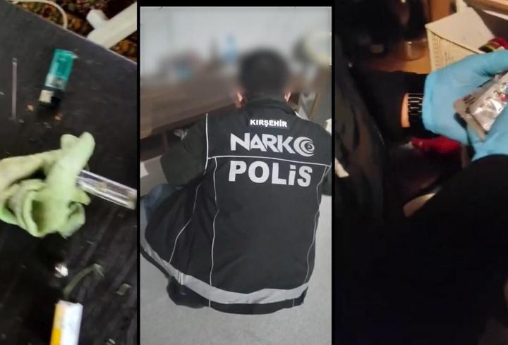 Kırşehir'de uyuşturucu operasyonunda 1 tutuklama