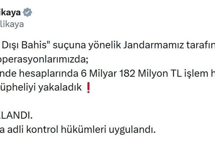 23 ilde 'yasa dışı bahis' operasyonları: 27 tutuklama