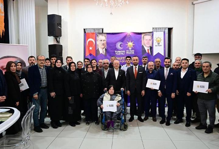 AK Parti'ye 3 bin yeni üye