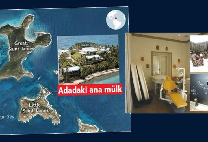SON DAKİKA: Jeffrey Epstein'in sır adasından ilk görüntüler...