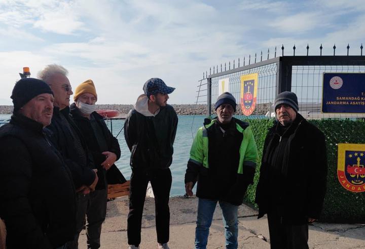 Hatay'da denizde kaybolan balıkçıyı arama çalışmaları sürüyor