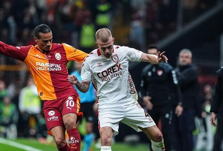 Galatasaray 3-2 Samsunspor Maç Özeti | Aslan, evinde kazandı