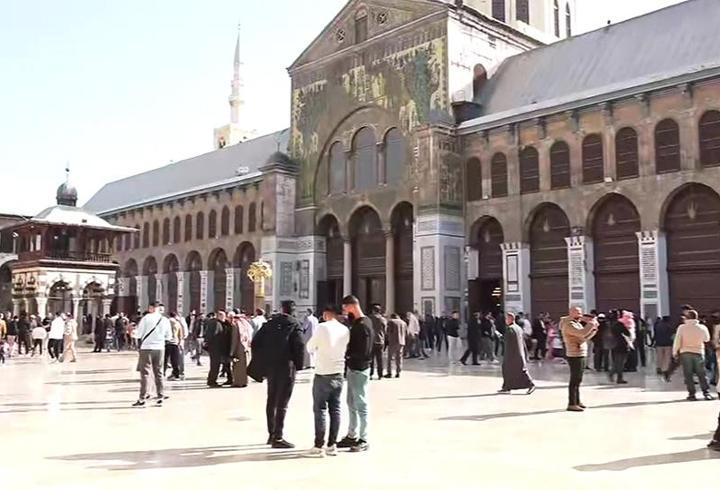 Şam'da devrimin 1. Yıl dönümü hazırlığı