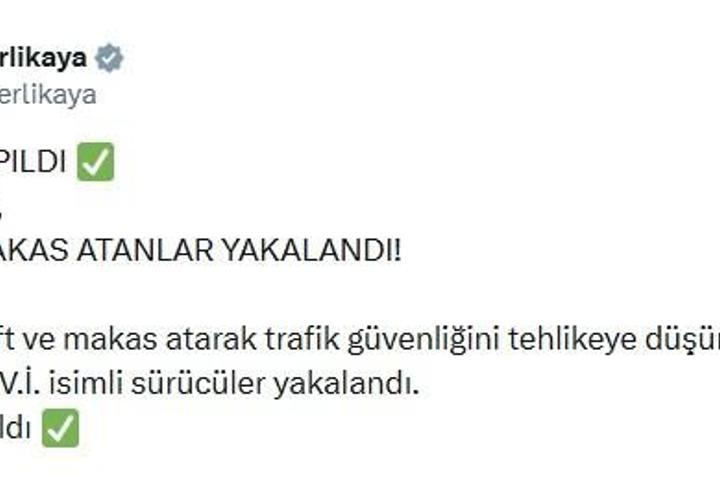 İzmir'de drift ve makas atan 2 sürücü yakalandı
