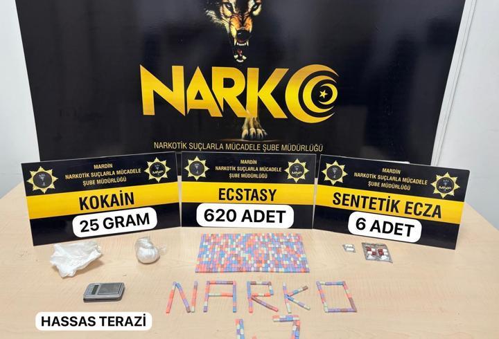 Mardin'de uyuşturucu operasyonu: 3 gözaltı