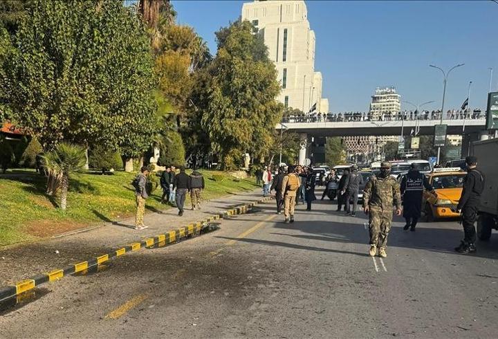 Suriye'nin başkenti Şam'da patlama