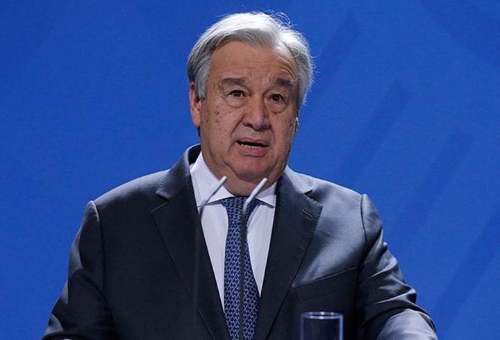 Guterres: Suriye halkının cesaretine saygı duyuyorum