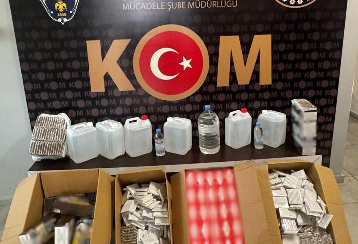 Antalya'da kaçakçılık operasyonları