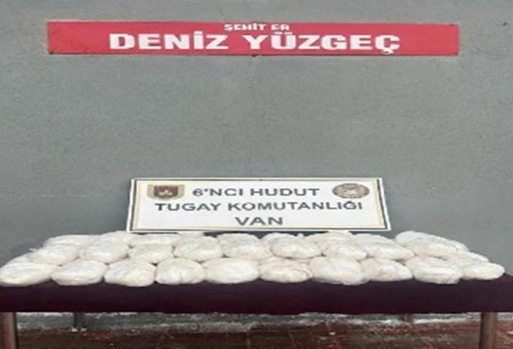 MSB: Van hudut hattında 50 kilo uyuşturucu ele geçirildi