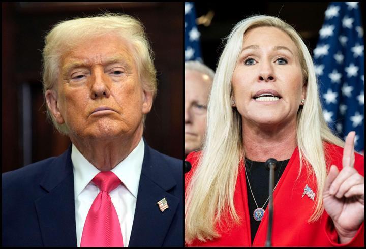 Trump 'hain' demişti! 'Önce Amerika' tartışmasında Taylor Greene'den 'İsrail lobisi bağışları' yanıtı