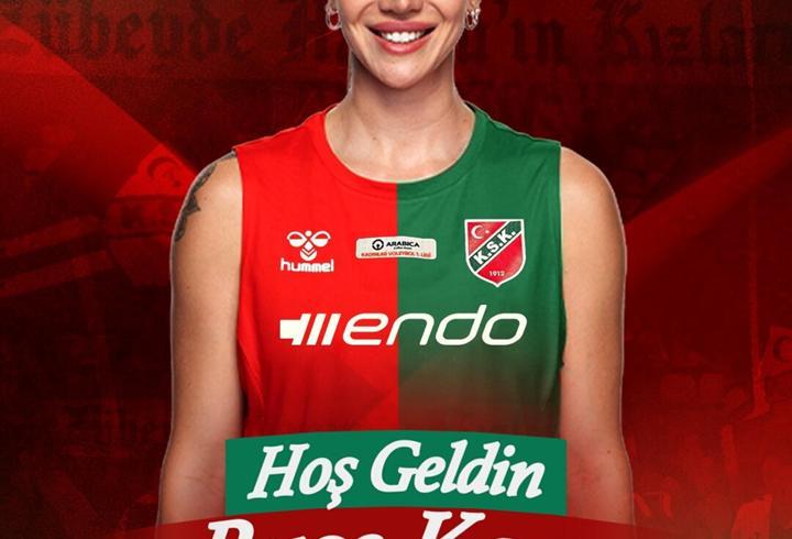 Karşıyaka voleybolda Buse'yi aldı