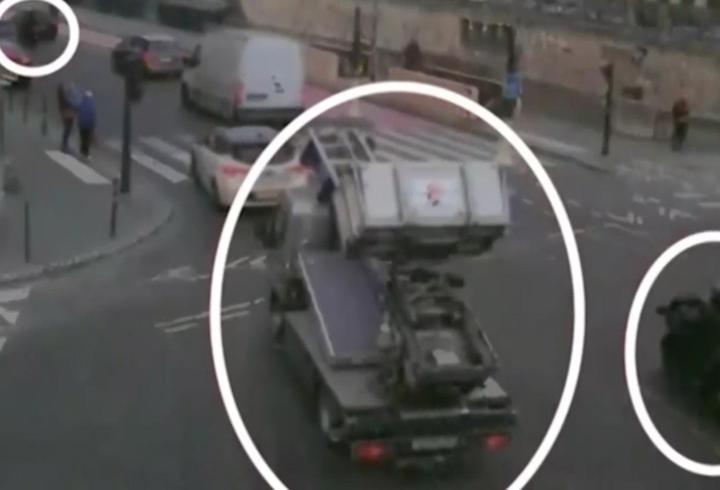 Louvre soygunundan yeni görüntüler: Müzeye gidiş anları ortaya çıktı