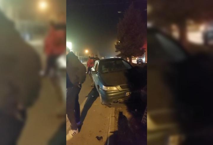 Malatya'da zincirleme kaza kamerada; 6 yaralı