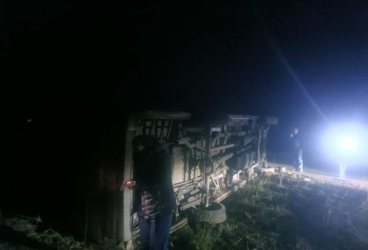 Ankara'da işçi servisi devrildi: 14 yaralı