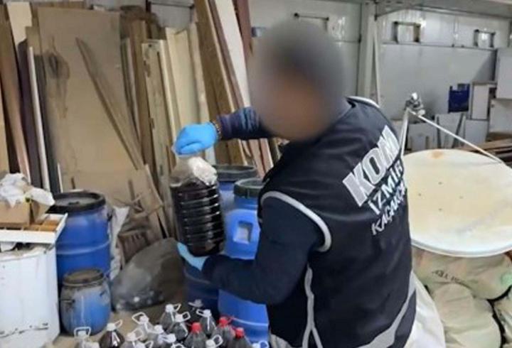 İzmir'de yeni yıl öncesi alkol ve tütün operasyonu