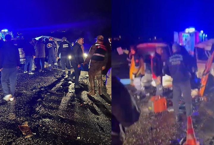 Mardin'de zincirleme kaza: 3 ölü, 6 yaralı