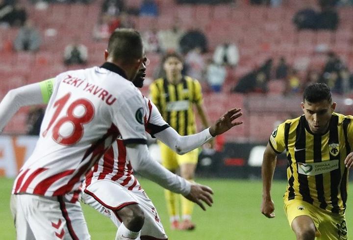 Samsunspor, Avrupa’da ilk yenilgisini AEK’ten aldı