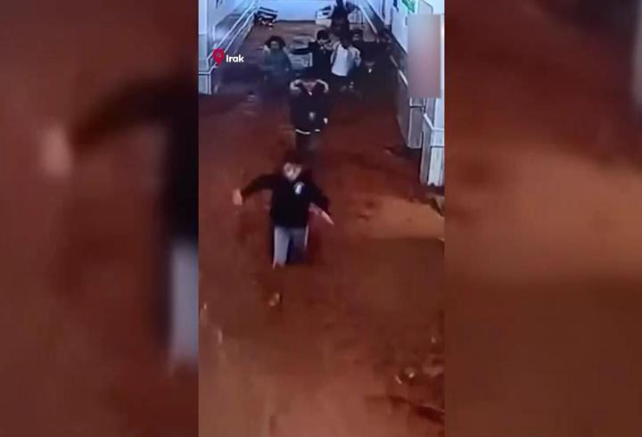 Irak’ta sel: Okulu su bastı, öğrenciler böyle kaçtı!