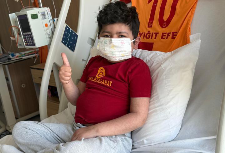 Lösemili Yiğit Efe, nakille hayata tutundu