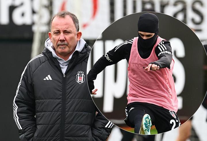 Beşiktaş, Trabzonspor mesaisine devam etti! Rafa Silva yine yüzünü kapattı...