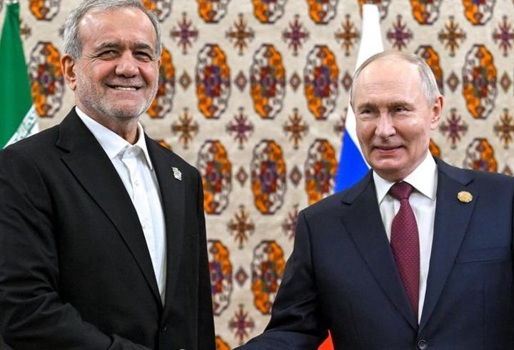 Son dakika haberi: Putin, İran Cumhurbaşkanı Pezeşkiyan ile görüştü