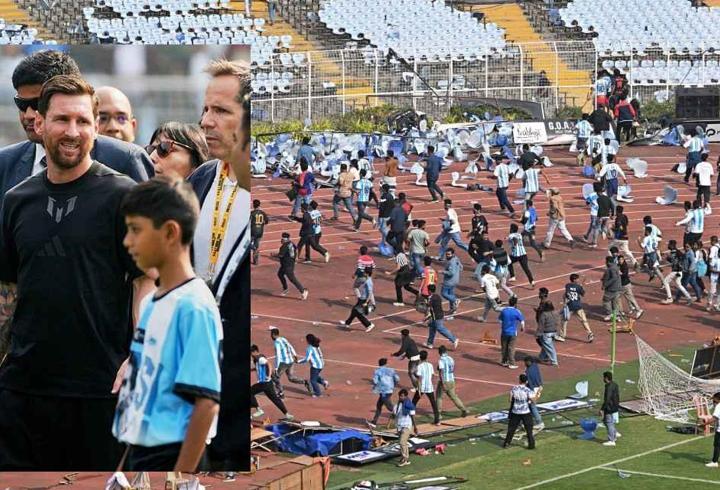 Hindistan'da 'Messi' gerginliği: Ortalık savaş alanına döndü!