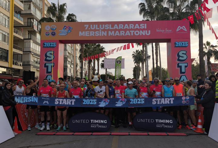 7’nci Uluslararası Mersin Maratonu başladı