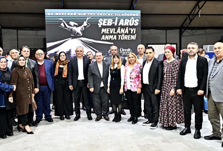 Mevlana Muratpaşa’da anıldı