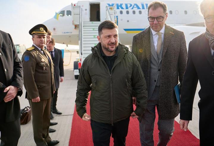 Ukrayna Devlet Başkanı Zelenskiy, Almanya’da