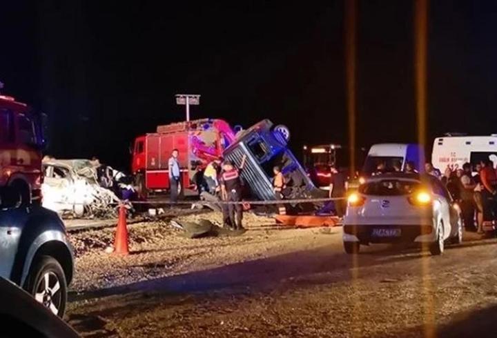 Osmaniye'de feci kaza: 3 ölü, 2 yaralı