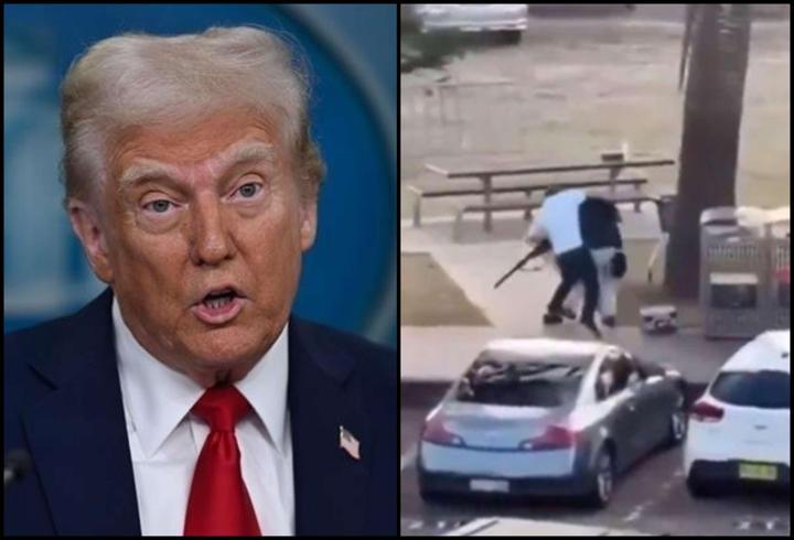 Avustralya'daki saldırıya müdahale eden Ahmed'e Trump'tan övgü: Bu cesur adama saygı duyuyorum