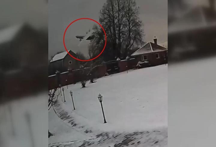 Rusya’da faciaya ait görüntüler ortaya çıktı: Nakliye uçağı böyle düştü