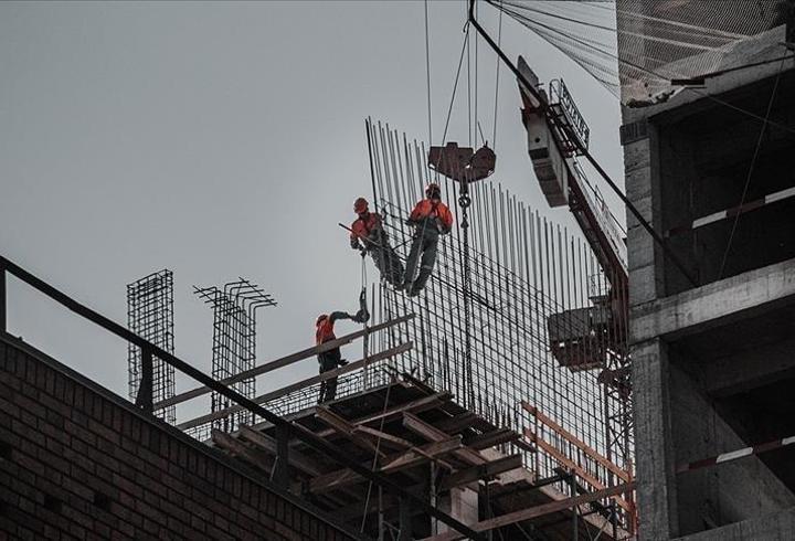 İnşaat üretim endeksi ekimde yıllık yüzde 28 arttı