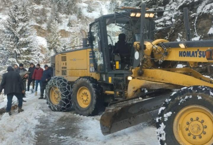 Trabzon’da kar mesaisi 