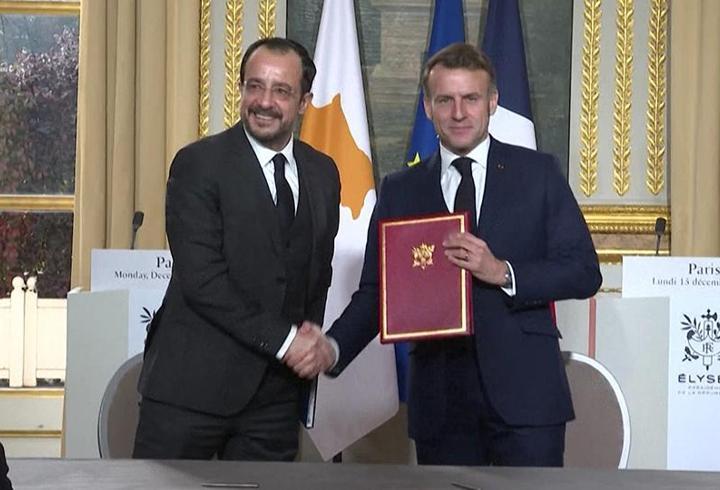 Fransa ve Kıbrıs Rum Kesimi arasında iş birliği