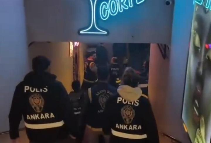 Ankara'da fuhuş operasyonu: 60 tutuklama
