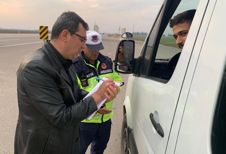 Reyhanlı'da okul servislerine denetim