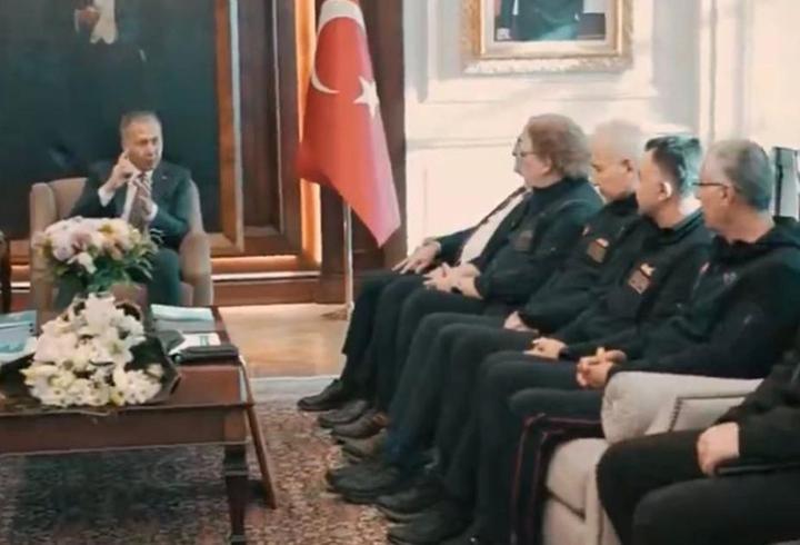 Bakan Yerlikaya, AFAD Başkanı Pehlivan'ı kabul etti