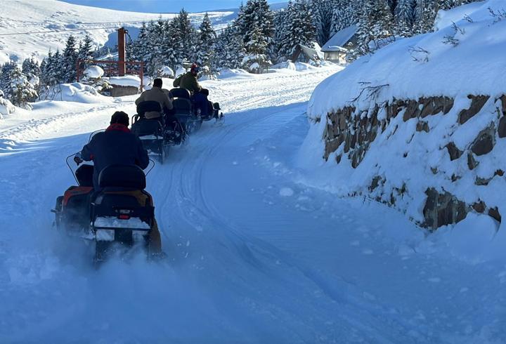 Denize en yakın kayak merkezi sezona hazır