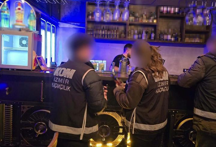İzmir'de yılbaşı öncesi sahte alkol operasyonu