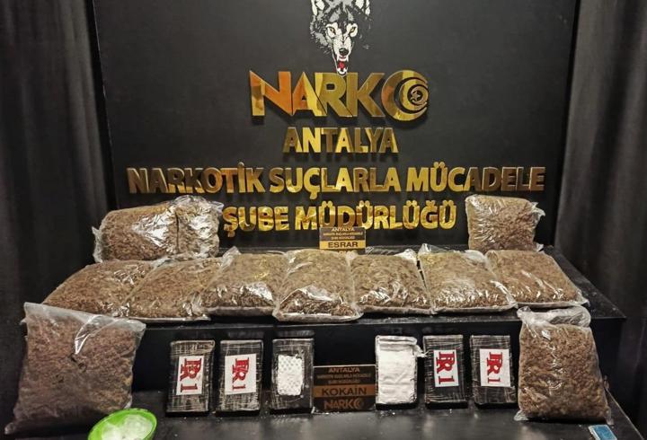 Narkotik operasyonunda 4 şüpheli tutuklandı