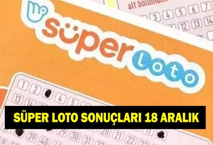 SÜPER LOTO SONUÇLARI 18 ARALIK! Süper Loto ne kadar devretti? Süper Loto canlı izleme linki